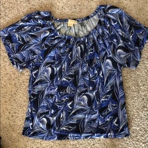 Michael Kors Blue Top